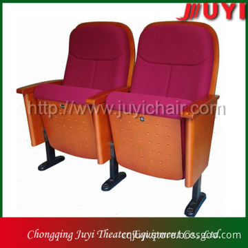 auditorium seating theater furniture JY-915 factory price wood stucture theater chair concert seat opera chair tip up